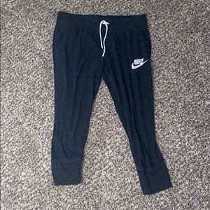 Nike cropped sweats